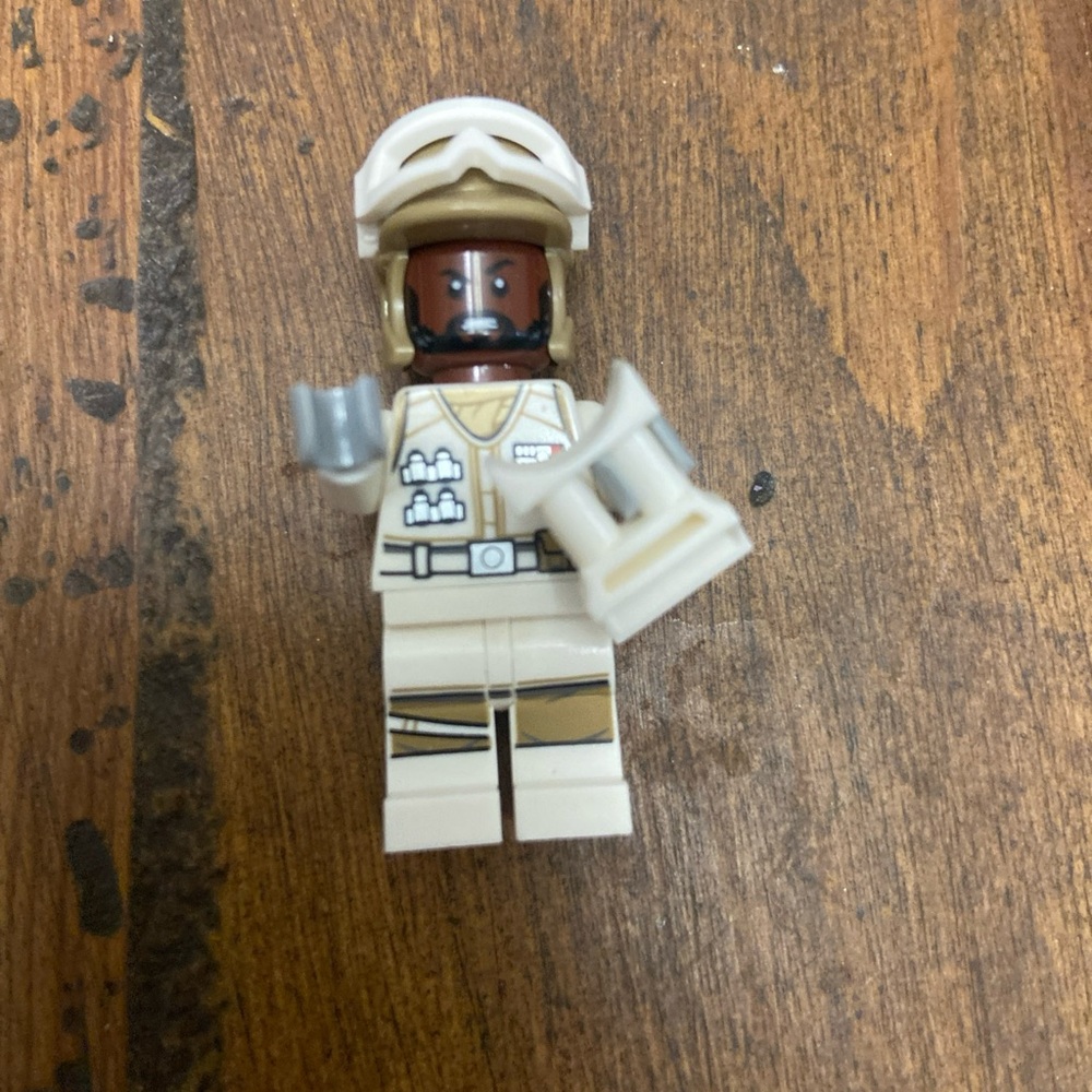 Lego Star Wars - Hoth Rebel Trooper Reddish Brown Head 40557 - NEW sw1186